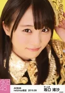 坂口渚沙/Face up/AKB48 2016年9月度net shop限定个别生写真