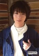 Keisuke Ueda / Upper Body / Costume White / Blue / Left Hand Breast / Logo 「 Uechanel 」 / 「 Uefes 2016 in Fukuoka 」 Sales Bromide