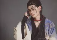 山川宗一郎(リンドウ)/横型・バストアップ・右手顔・キャラクターショット/舞台「遙かなる時空の中で5 風花記」生写真全部セット