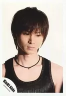KinKi Kids / Koichi Domoto / Bust up / Tank Top Black / Body Front / Lower Right Eye / Mouth Closed / White Background / Official Official photo