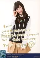 C : Yumi Ishida / with print message / 「 NMB48 6 th Anniversary LIVE 」 Random Official photo