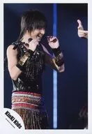 KinKi Kids / Koichi Domoto / Live Photo / Above the Knees / Costume Black / Gold / Red / Right Hand Microphone / Both Hands Up / Body Facing Right / Below the Eyes / Smiling Face / Towards the Left / fingers of the right hand Pointing to the Right Side / Official Official photo