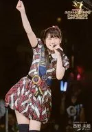 Miki Nishino / Live Photo / Above Knee / Left Hand Microphone / Logo Included 「 AKB48 Group Unit Single Contest Janken Competition in Kobe World Memorial Hall 」 / AKB48 Group 7 th Janken Competition 2016 Random Official photo Stage Ver.