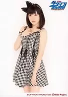 Juice=Juice / Karin Miyamoto / Above-the-knee ・ Costume black and white ・ Check ・ Right Hand Chest ・ 2L Size / Hello Pro-Student recital Raw egg show from 2013 to June!