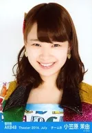 『 Reprint 』 Ogasawara Mayu / Rare / Common Cut / Knee Top / Front Slope / Theater trading Official photo Set 2014. July