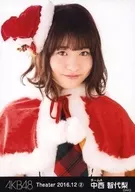 Chiyori Nakanishi / Bust Up / AKB48 Theater Trading Official photo Set 2016. December2 "2016.12"