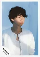 關西傑尼斯8/大倉忠義/豐胸·服裝白色·視線右側·背景藍色/16-17冬季內褲&商品攝影/官方生寫真