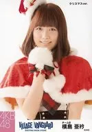 Yokoshima 亜衿 / Bust Up Christmas version / AKB48 × Village Vanguard limited Random Official photo (VILLAGE/VANGUARD EXCITNG BOOK STORE)