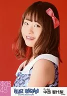 中西智代梨/托胸/AKB48×Village Vanguard限定随机生写真(VILLAGE/VANGUARD EXCITNG BOOK STORE)