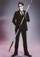 輝馬(ウィリアム・T・スピアーズ)/全身・両手武器・キャラクターショット/ミュージカル「黒執事 地に燃えるリコリス 2015」ブロマイド