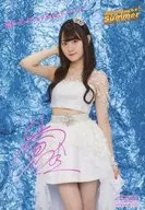 Yui Ogura / With Print Signature and Message / DVD-Blu-ray "Yui Ogura LIVE High-Touch ☆ Summer" Tonoana-bare Bromide