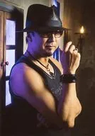 Takaya Kuroda / Upper Body / Costume Black / Tank Top / Hat / Sunglasses / / Right Hand Up / Voice Actor Event 「 King's Jungle 100 th 」 Bromide