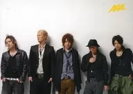 AAA/集合(5人)/横型・膝上・背景白/「AAA TOUR 2009 -A depArture pArty-」会場購入特典トレカ