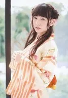 Fairies/林田真尋/上半身・白色・橙色的和服・身體向左/CD「相思相愛☆destination」發售活動會場限定生寫真