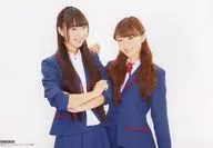 Izumi Kitta / Suzuko Mimori / Horizontal / Upper Body / Costume Blue / White / Red / Uniform / Tachibata Armband / Background White / CD 「 Ride on Fight! 」 Corporation Limited Bromide