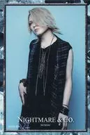 XXVIV 29 : Nightmare / 新弥 (Ni-ya) / "NIGHTMARE FC Limited Live 2015" Venda limitada no local Oficial Tradingcards