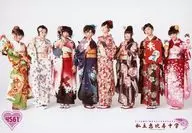 4561 : Shiritsu Ebisu Chugaku / Group (8 people) / King Of Gakugeeeekai Prawn Logo / Nippon Seinenkan "seven day War of Fujii-Yome" official sales Official photo