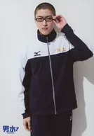 奈須田雄大(村上英輔)/膝上・ジャージ・左手眼鏡・キャラクターショット/舞台「男水!」トレーディングブロマイド