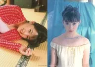 015,016 [Regular Card] : Ace File / 茉絵 Yoshikawa / Regular Card / Size (257 x 180) / Trading Card Type Photo Collection "Deka-Shashin"