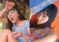089,090 [tarjeta regular (con mensaje impreso)] : Ace File / Saori Nara / tarjeta regular (con mensaje impreso) / Size (257 x 180) / Trading Card Type Photo Collection "Deka Photography"