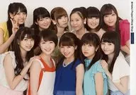 早安少女组:'16/集合(11人)/横型・上半身・中心石田亚佑美・露齿・2L尺寸/Hallopro成员生写真『"2016 Summer"集合版本第2部分』
