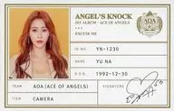 AOA/ユナ(Yu Na)/横型・「EXCUSE ME」/CD「Angel’s knock(A ver.)」封入特典フォトカード