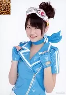 Mori Saika / Upper Body, Costume Light Blue, Goggles, Double-Handed Collar / Individual Official photo 5 th Dan