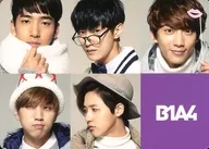B1A4 / Gathering (5 persons) / Horizontal Type, Lower Right Logo Purple / JAPAN TOUR 2016 「 The Great World of B1A4 」 Trading Card