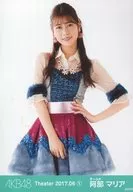 Maria Abe / Above-Knee / AKB48 Theater Trading Official photo Set 2017. June1 "2017.06"