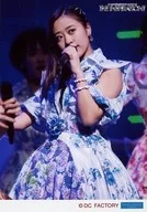 Morning Musume. '17 / Sakura oda / Parte superior do corpo e vestido floral / Morning Musume. '17 Concerto Tour Spring ~ THE INSPIRATION! ~ Live Landscape Solo L Photo