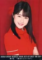 加藤美南/バストアップ/7位 『君はどこにいる?』/BD・DVD「AKB48 GROUP REQUEST HOUR SETLIST BEST(AKB48グループリクエストアワー セットリストベスト)100 2017」封入特典生写真