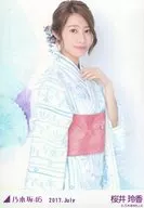 Reika Sakurai / Upper body / Yukata / 2017. July Venue Limited Random Official photo