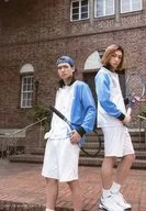 Shunsuke Kobayakawa (Ryo SHISHIDO), Shogo YAMAZAKI (Hinosuke TAKI) / Whole body, uniform, racket, building, Character Cactus shot / Musical 『 THE PRINCE OF TENNIS 』 TEAM Live HYOTEI Special bonus random bromide