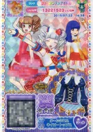 2-02-004[SR]：ターンクロスネイビートップス