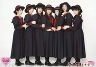 6580:私立惠比壽中學/集合(7人)/King Of Gakugeeeekai鮮蝦LOGO/「私立惠比壽中學IDOL march HALLTOUR2017～現在，和你在一起～」(冲繩島大劇院)公演販賣官方生寫真