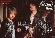 Modo SCREEN / Masatomo / Isamu -YOU / With Print Signature and Message / CD "MYSTERIUM" TOWER RECORD bonus blomide