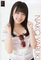 Nako Yabuki / Upper Body / White Pink Orange Gray Costume / A4 Size / AKB48 CAFE & SHOP Limited HKT48A4 Size Official photo Poster 63