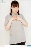 Tsubaki Factory / Kisora Niinuma / Knee Top / Black Gray Dress / Solo A5 Wide Size / Halo Gacha Hello! Project 2017 SUMMER Sede Limited C Award for Solo A5 Wide Size Official photo Part-2