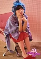 Momoiro Clover Z / Ayaka Sasaki / Body, Seat, Costume Purple, Red, Hair Curler / Ayaka - NATION 2017 in Ryogoku Kokugikan Aarin no Official photo