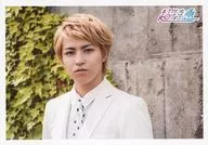 Super Express / takashi (Taiyo Matsuo) / Horizontal, Bust up, Costume White, Both Hands, Plants / Special Official photo Set takashi 21st Birth Anniversary Ver