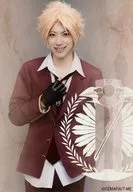 Shota Konuma Pond (Karami A) / Above-the-knee ・ Character Chief Shot ・ Costume red-purple ・ white ・ Right chest / Stage "OZMAFIA!" Random Bromide