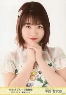 Chiyori Nakanishi / Bust Up / AKB48 Group Thanksgiving Day Random Official photo