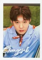 BTOB / Chang Sub / light blue costume / CDs "Brand New Days ~ What kind of future ~" First Press Limited Board Trading Card