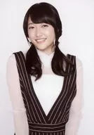 I ☆ Ris / Miyu Kubota / Upper body / Costume white / black / Under both hands / Face facing left / Showing teeth / "I ☆ Ris 5th Anniversary Live ～ GO ～" Bromide Collection