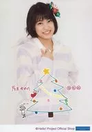 Tsubaki Factory / Yumeno Kishimoto / Printed Message ・ Upper Body / Tsubaki Factory Official photo 『 "2017 Merry Christmas" Part 1 』 