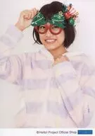 Tsubaki Factory / Yumeno Kishimoto / Bust up / Glasses on / Background white / Tsubaki Factory Official photo 『 "Shop Original 2017 Christmas" Yumeno Kishimoto version Part 2 』