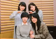 平手友梨奈・斋藤冬优花・织田奈那・长泽菜菜香/横型・坐式・臂编・2L尺寸/【20171027更新】/欅坂46这里是有乐町星空广播电台Kon布丁明信片