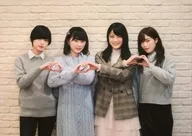 平手友梨奈·齋藤冬優花·織田奈那·長澤菜菜香/橫型·膝上·手掌心·2L尺寸/【20171103更新】/欅坂46這裏是有樂町星空廣播電台Konpuri明信片