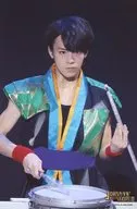 Johnnys Jr. / Matsukura Kaito Ono / Live Photo / Bust Up / Costume Black Blue Purple / Half-Covered / Both Hands Stick / Drum / 2L Size / JOHNNYS' Future WORLD