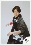 Johnnys Jr. / Sho Watanabe Ta / Upper Body / Costume Grey / Body Left Facing / 18 Early Spring Johnnys Jr. "JOHNNYS' Happy New Year ISland" Brochure & Goods Shooting Off-shot / Official Official photo